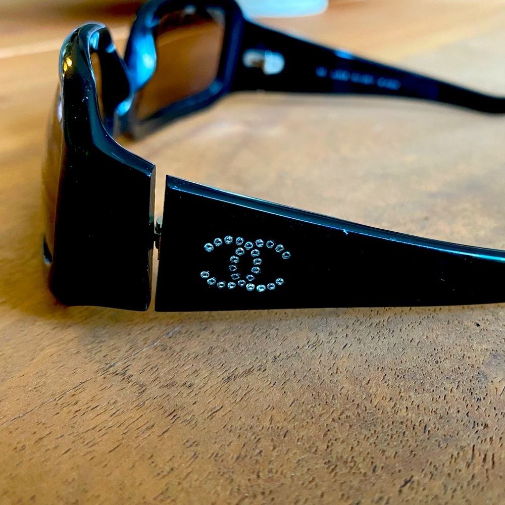Black Chanel sunglasses